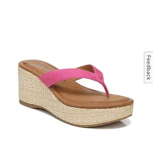 Zodiac wedge sandals size 10